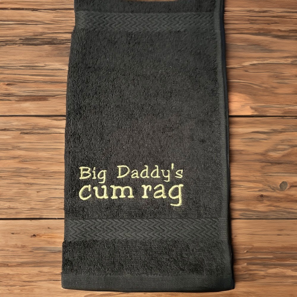 Custom Cum rag