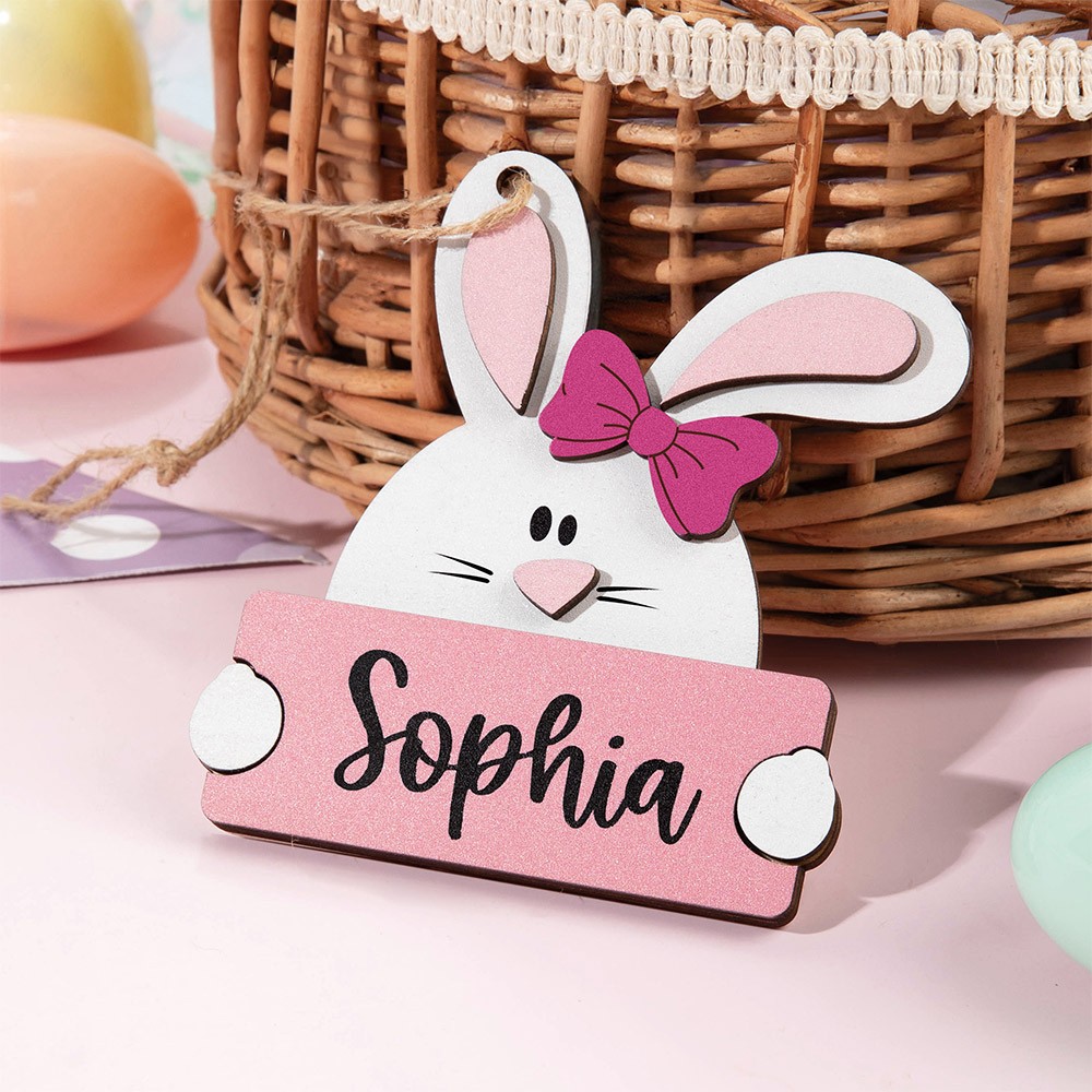 easter basket tag