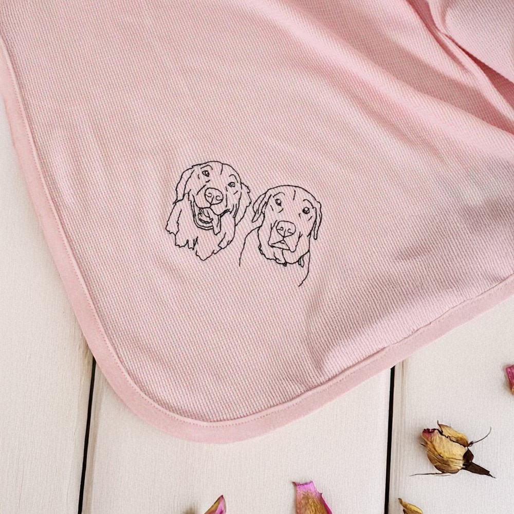 Personalized Embroidered Baby Blanket