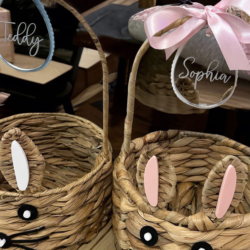 Personalized Easter Basket Decorations