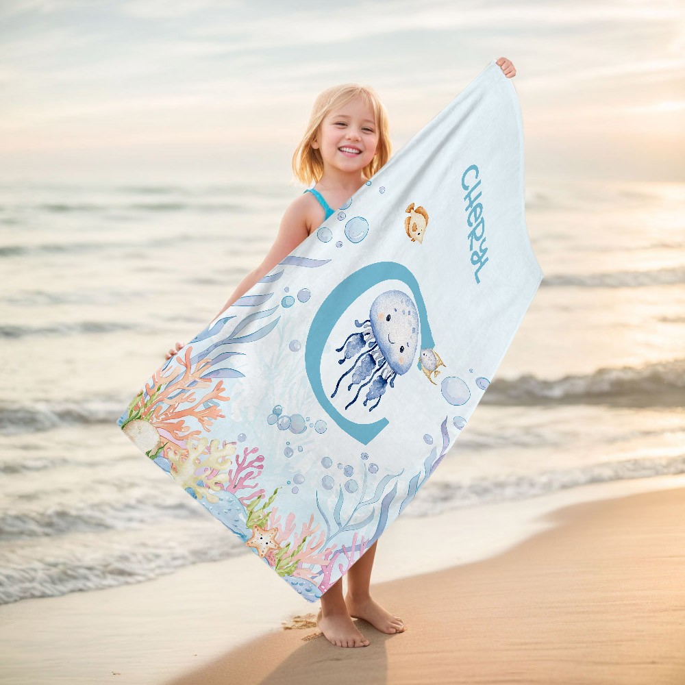 Personalized Custom Beach Towel