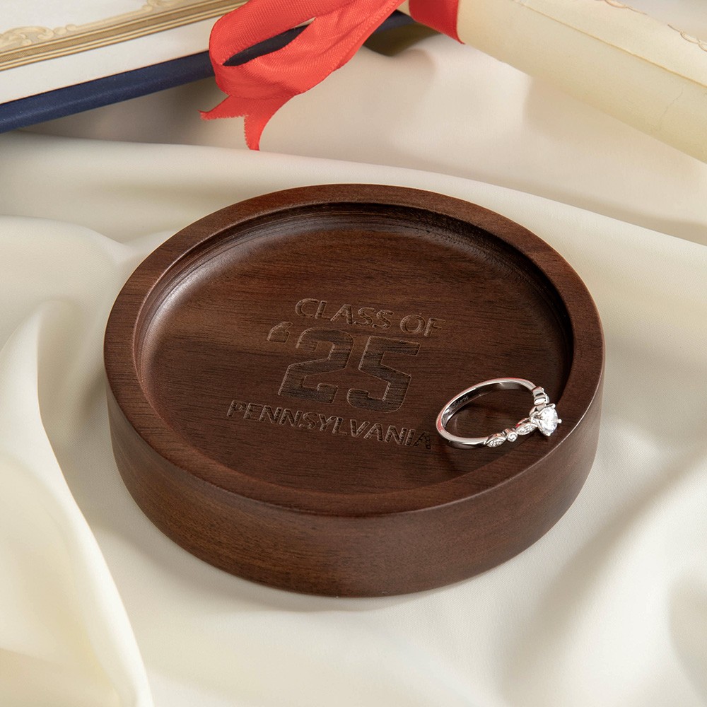 Personalized Engraved Wooden Jewelry Tray