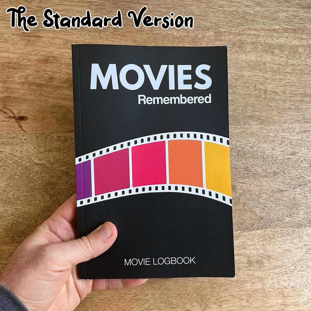 Personalized Movie Review Logbook & Journal