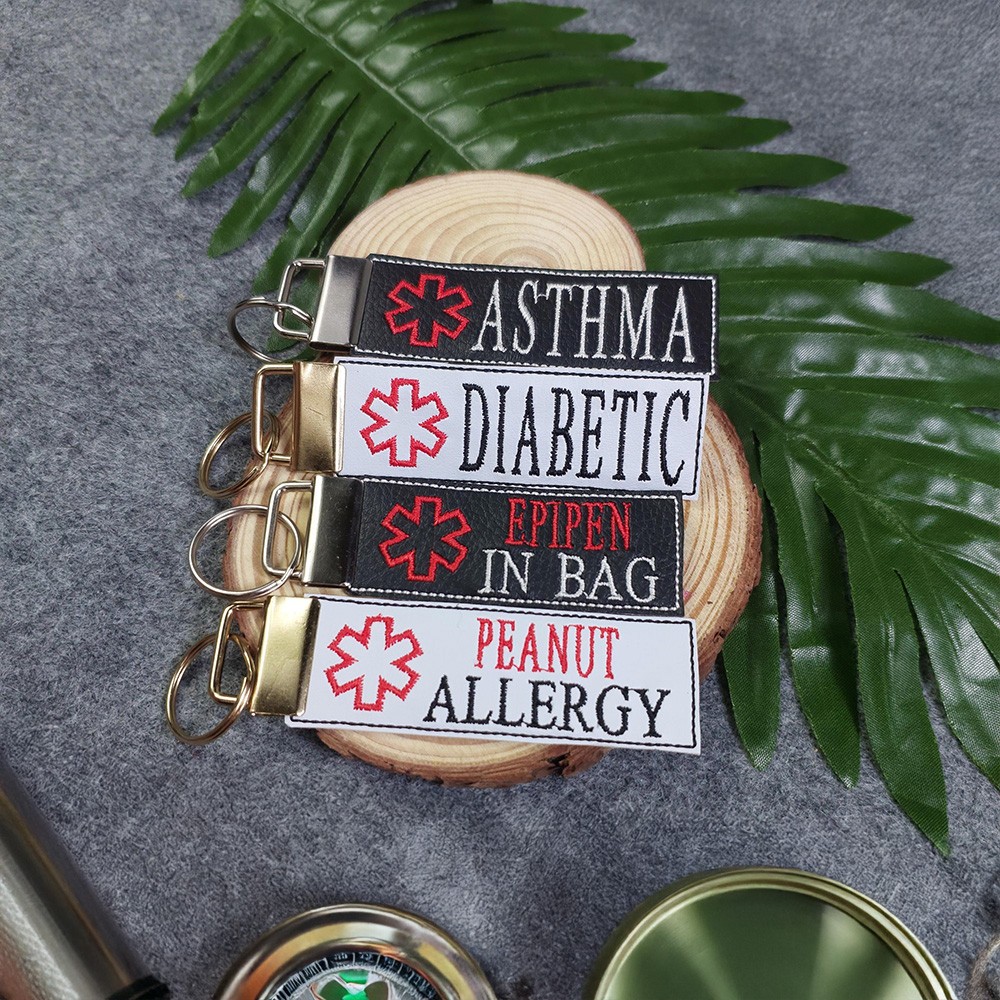 Medical Alert Key Ring