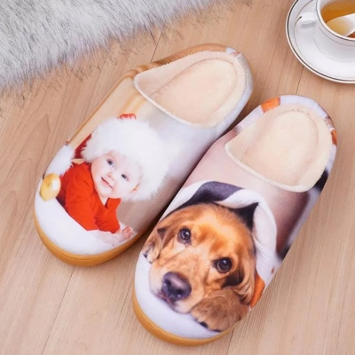 Personalized Fluffy Slippers 