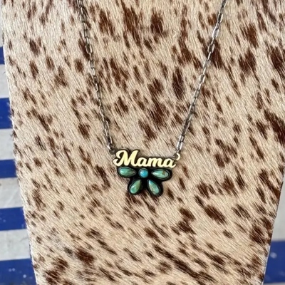 Turquoise Cluster Pendan