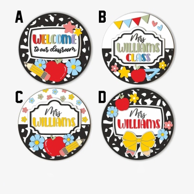 Round Doorplate