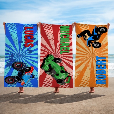 Personalized Custom Beach Towel
