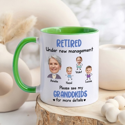 mug with color inside