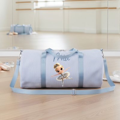 seersucker duffle