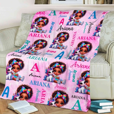 black children's blanket