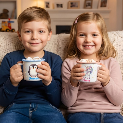 Enamel cup