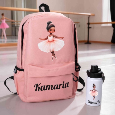 Black Ballerina P.E Bag