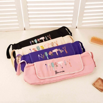 Customized Name Hairdressing Tool Storage Bag