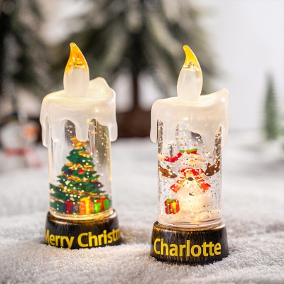 Customized Christmas candle LED lights