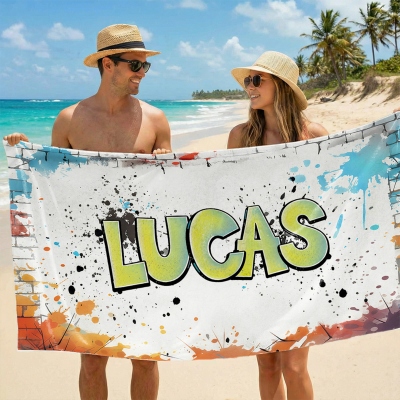 Multicolor beach towel