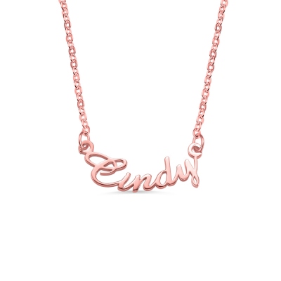 Personalized Smile Name Necklace
