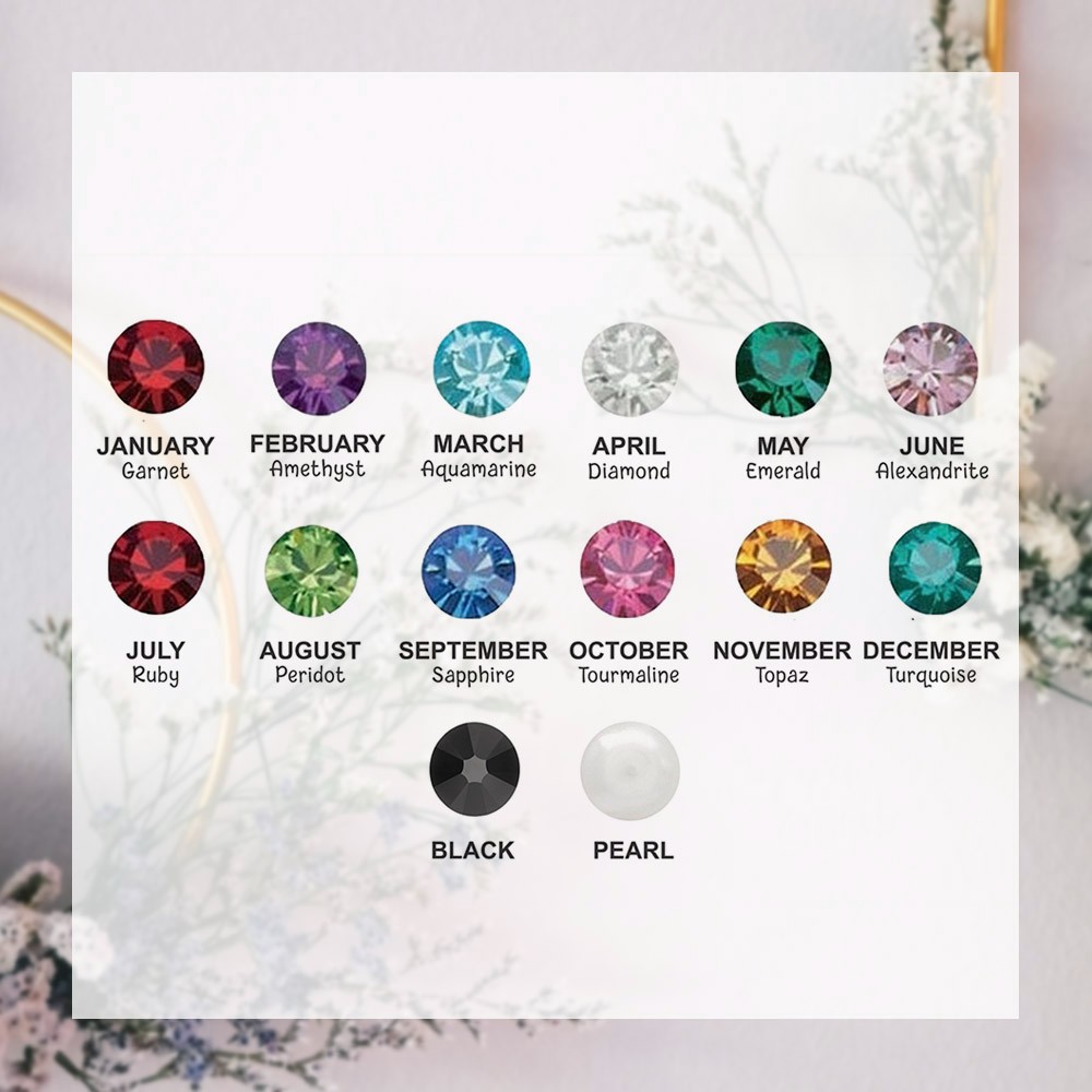 Custom Grandma Necklace or Keychain, Engraved Mother Circle with