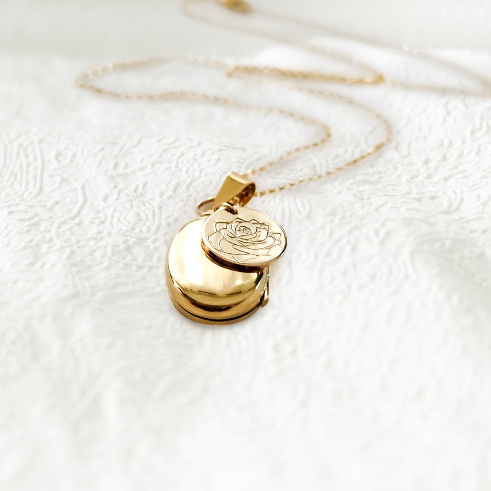 Personalisierte Kamera-Medaillon-Halskette - Fotobox-Anhänger Für Unvergessliche Erinnerungen