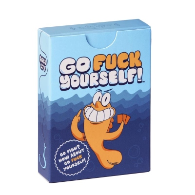Go F*** Yourself Adult Card Game, Stocking Stuffer, Christmas Gift for Friends