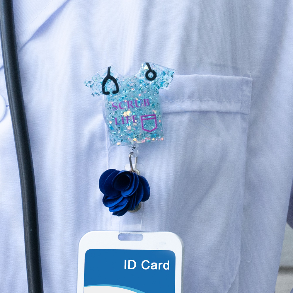 Personalized Dental Tooth Badge Reel