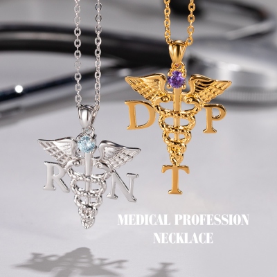 Medizinisches Thema Halskette Schmuck Geschenk für Krankenschwestern & Ärzte