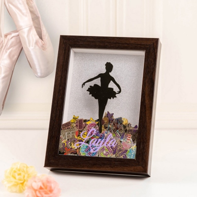 Personalized Dancing Poses Or Photo Pin Shadow Box