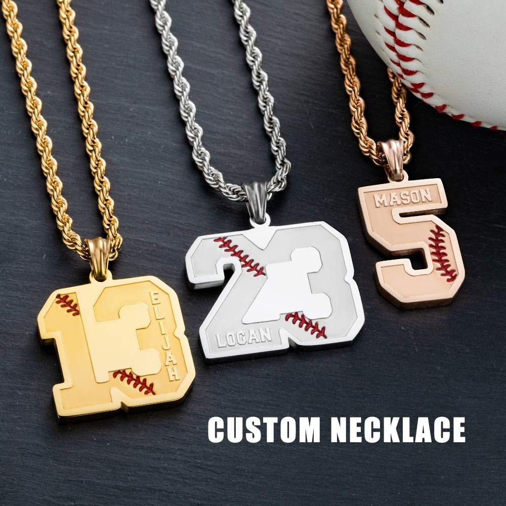 Softball necklace