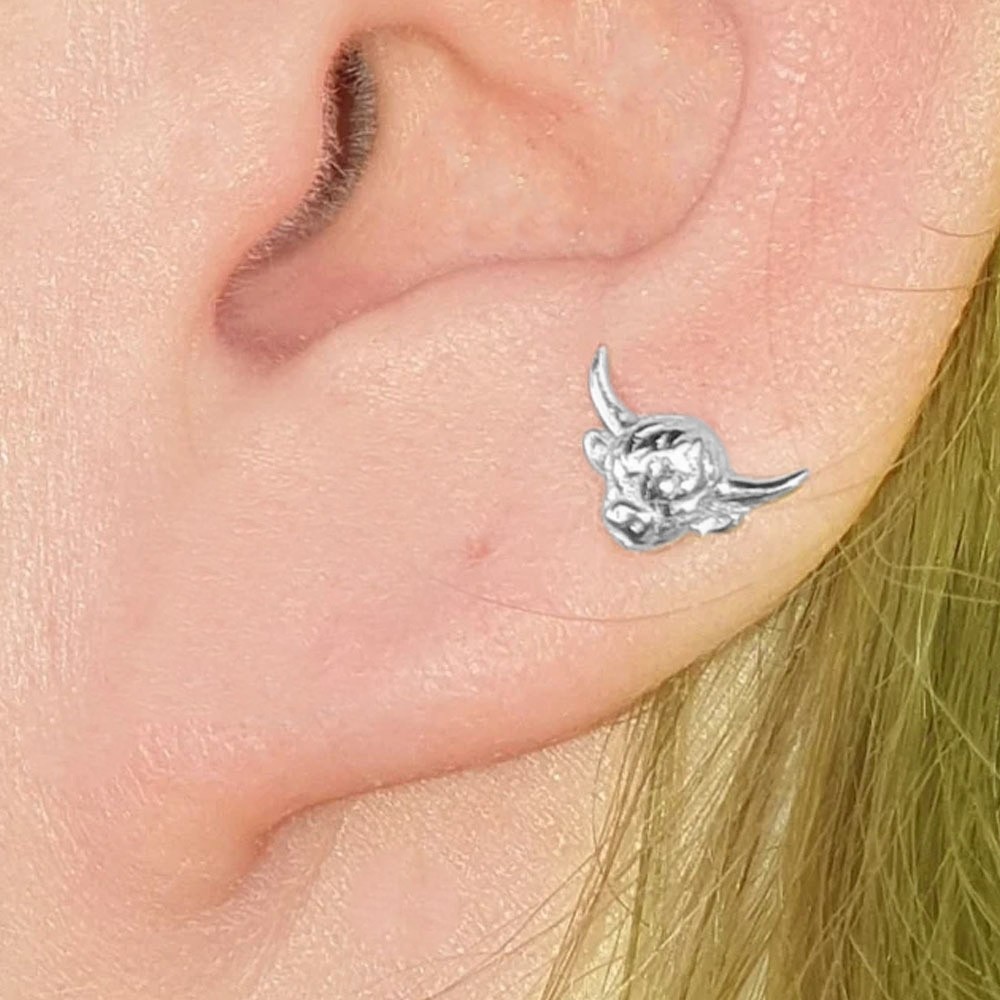 bull earrings