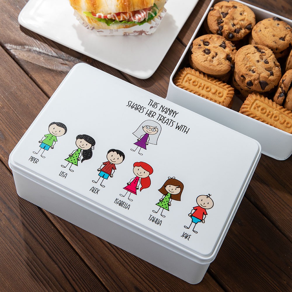 Tablier De Cuisine Personnalisé - Cadeau Original Pour Grand-mère, Grand-père - Fête Des Mamies, Noël, Anniversaire