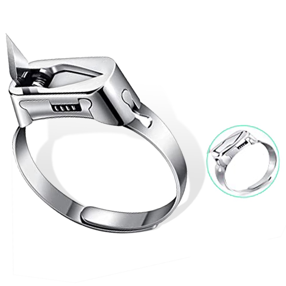 Custom Self Defense Ring with Name, Stainless Steel Multifunctional ...