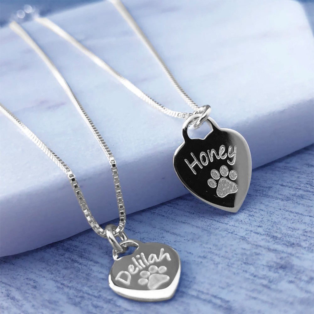 pet name necklace