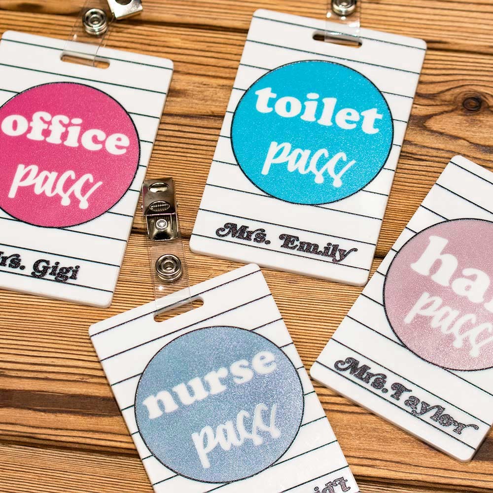 Printable Elementary Hall Passes