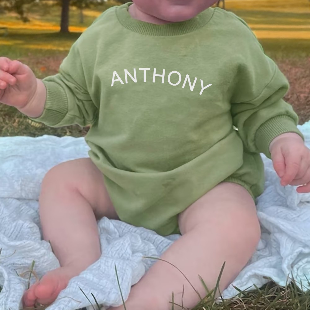 Personalized Sweatshirt for Infants