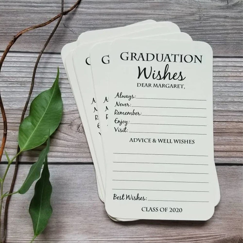 (Set of 15pcs)Graduation Wishes Cards, Advice Cards for Graduation Party, Graduation Party Decorations, Graduation Gift, Graduation Advice