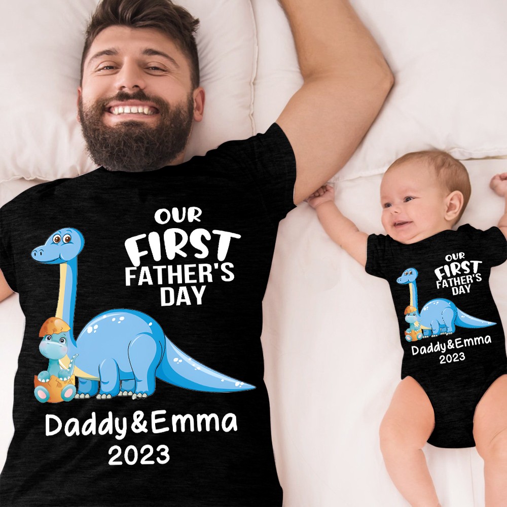 father son matching shirts