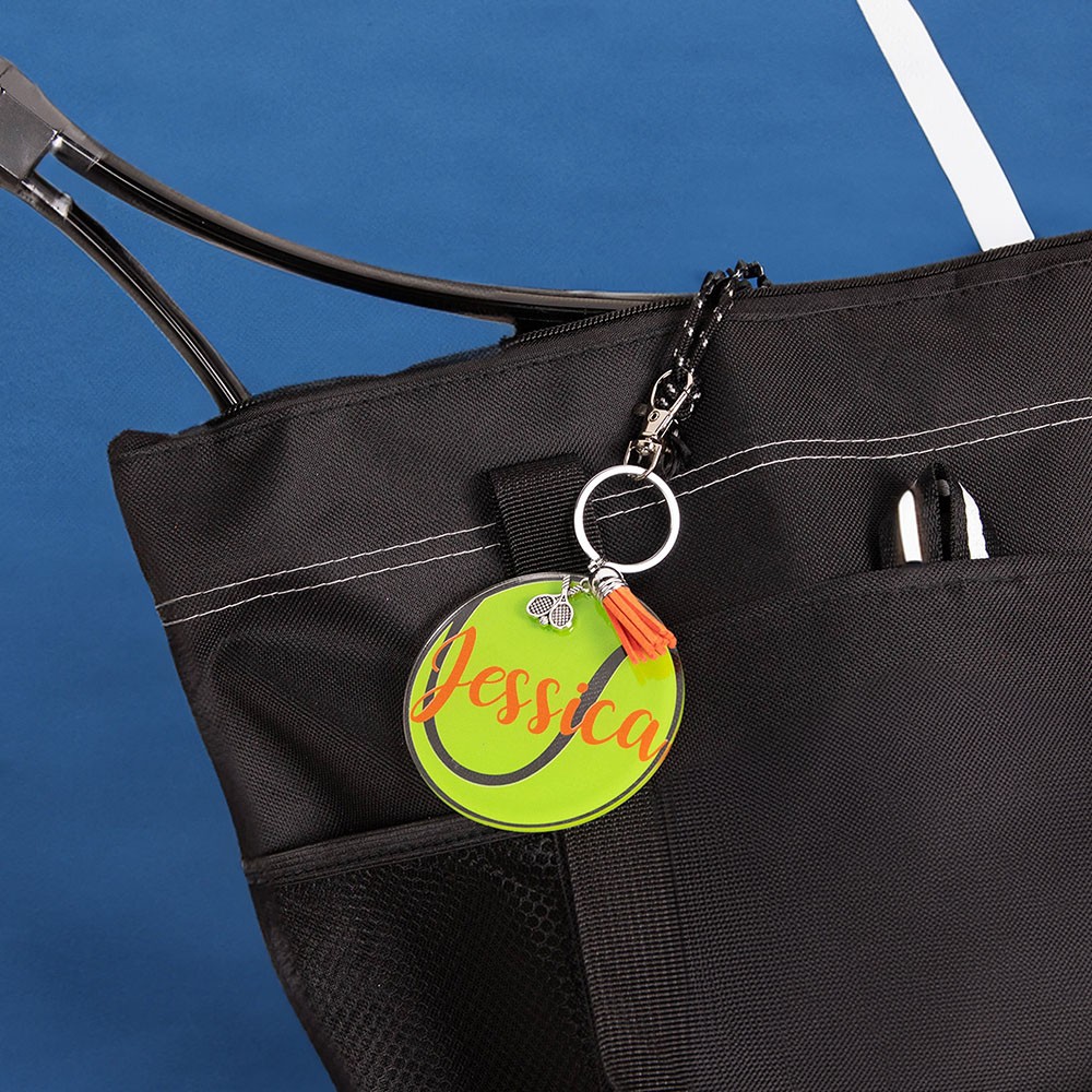 Étiquettes de sac de tennis