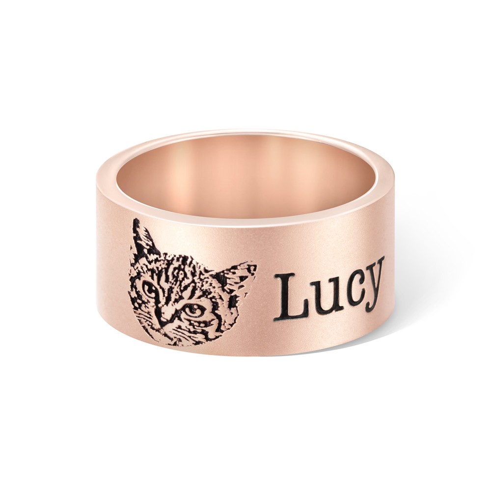 Personalized Pet Photo Ring