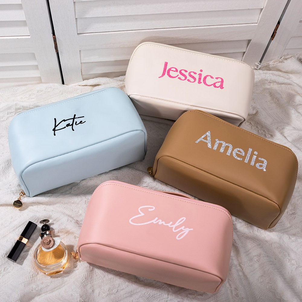 personalized cosmetic bag