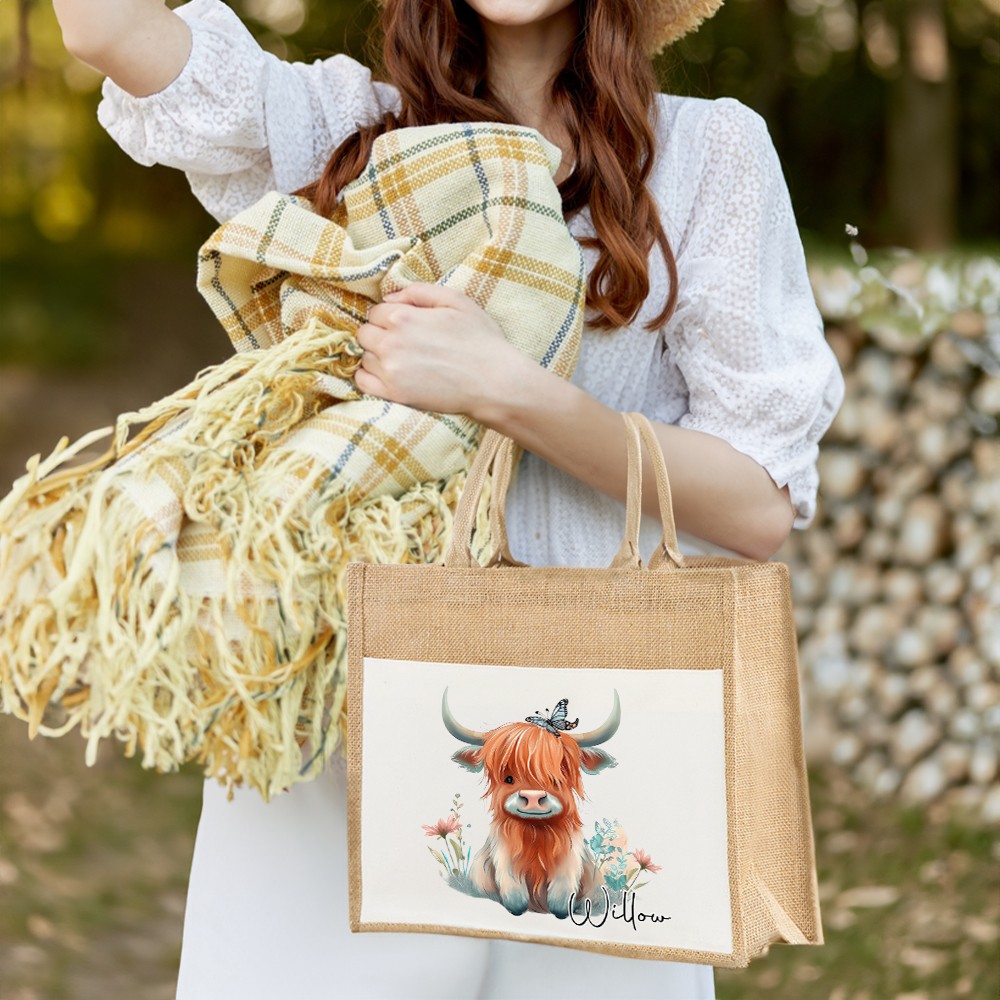 Jute Tote Bag