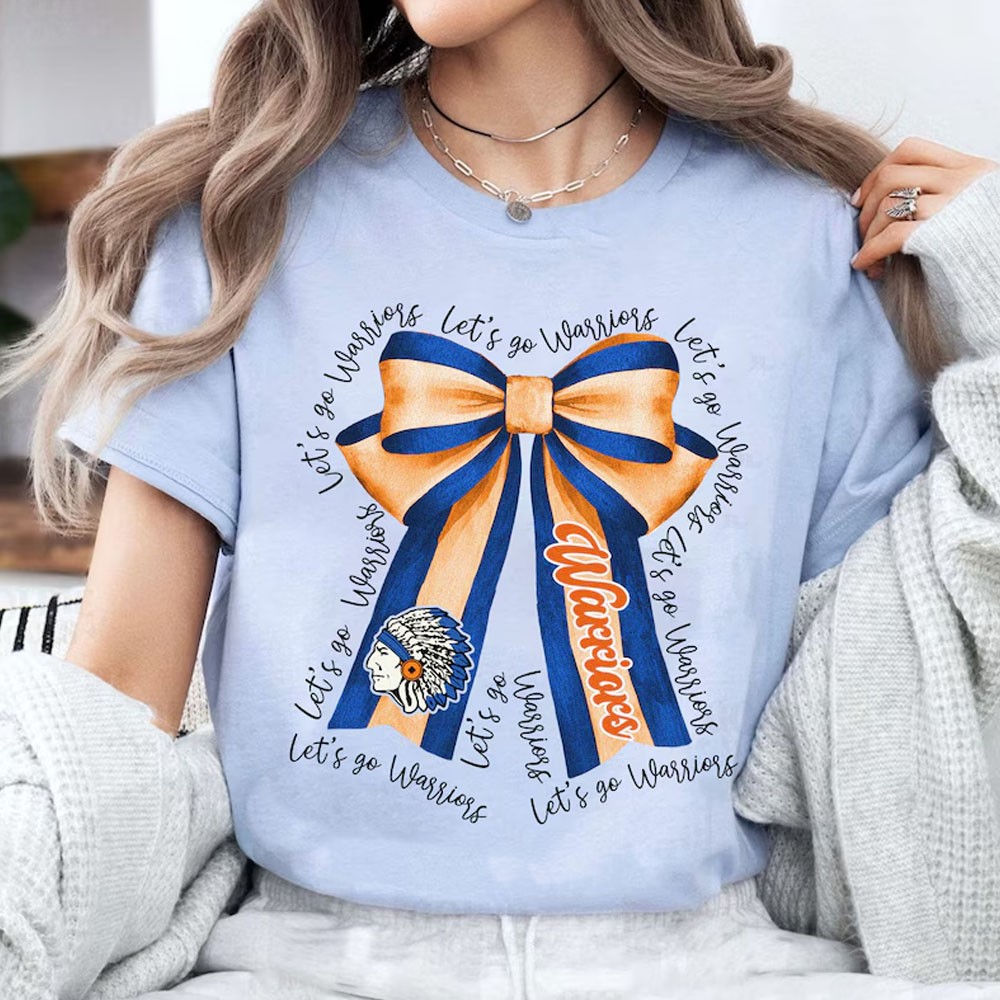 Personalized School Team Name Mascot Shirt, Custom Bows School T-Shirt, Mascot Shirt