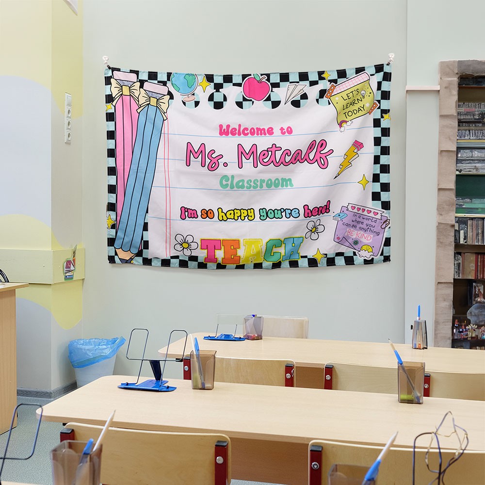 teacher name class banner