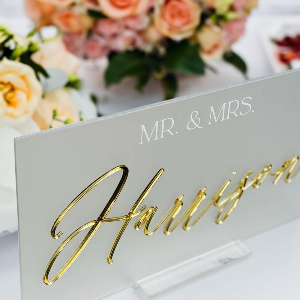 head table sign