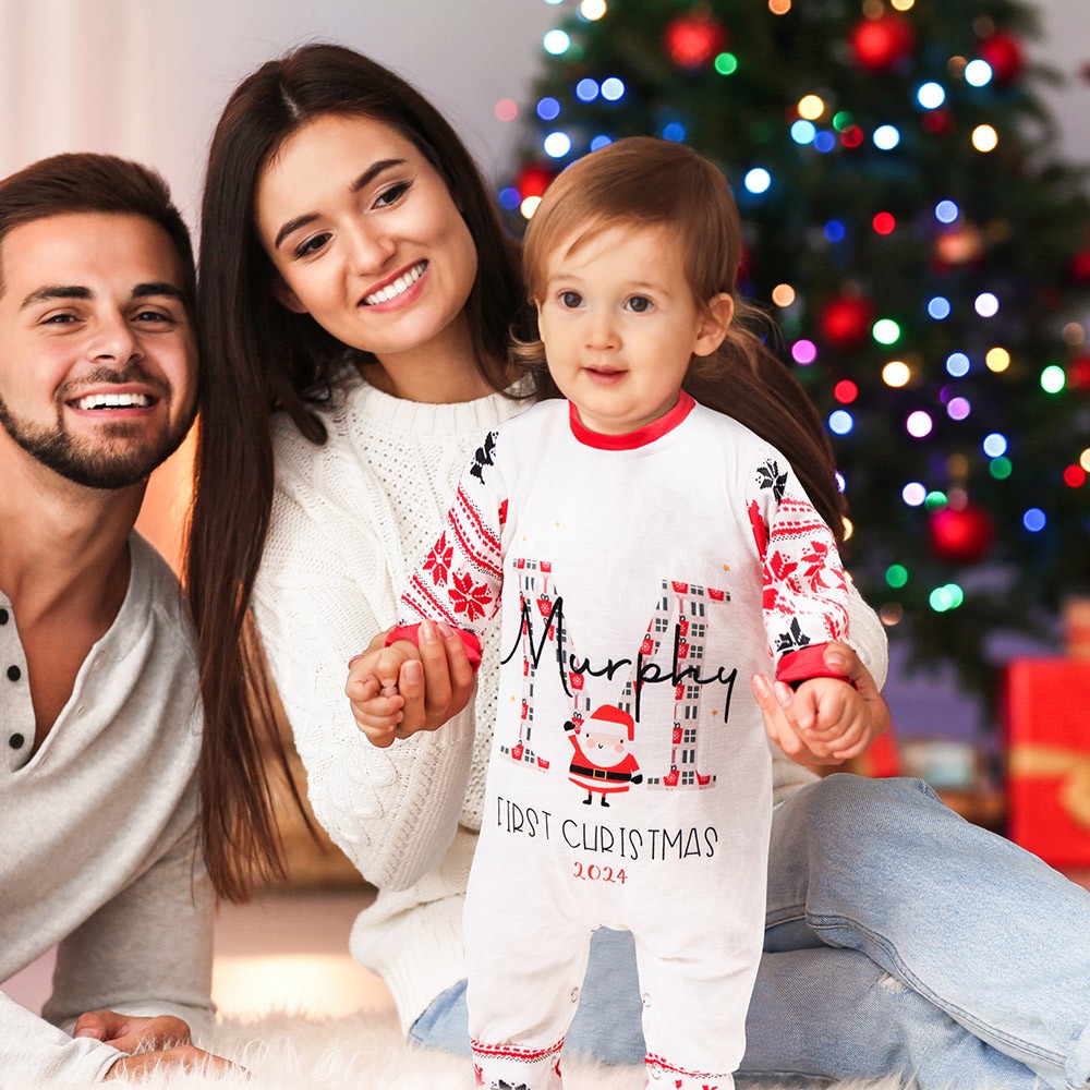 Weihnachts-Strampler für Babys