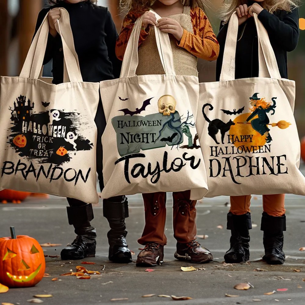 trick or treat tote bag