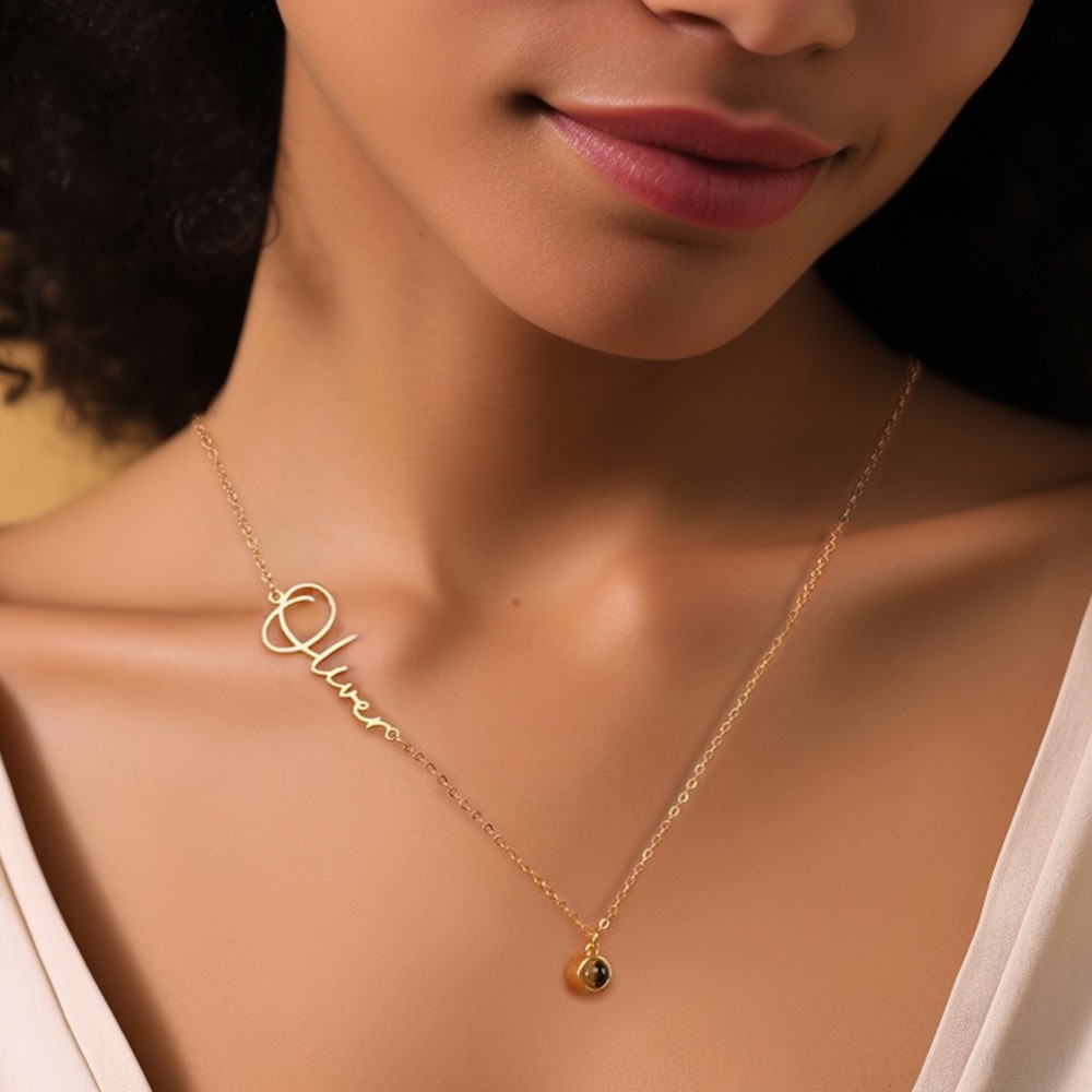 thumbnail image 2 of Mother Projection Necklace Sterling Silver 2 of 11