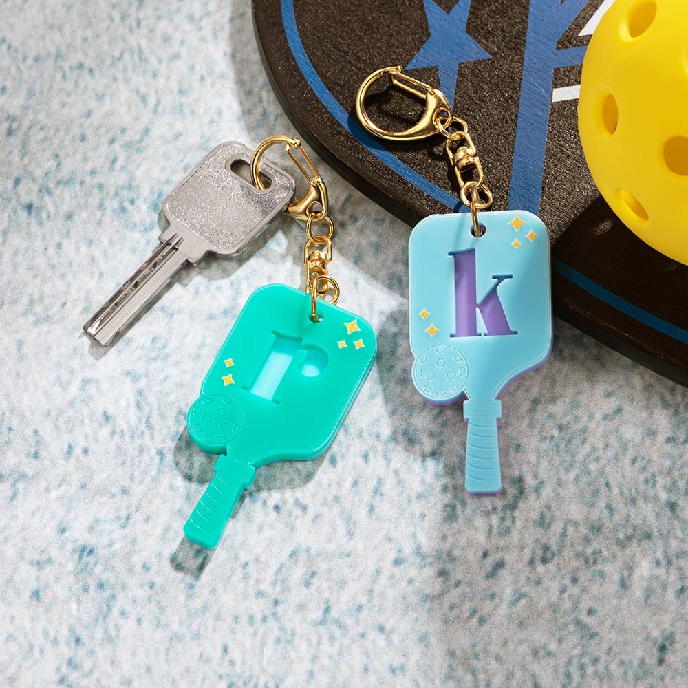 pickleball keychain