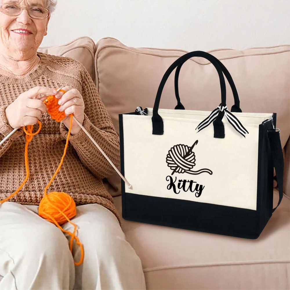 knitting bag