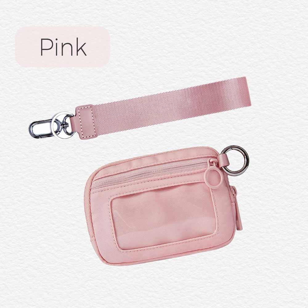 Personalized Keychain Wrist Wallet, Christmas Stocking Stuffer Gift for girls women teens, Custom Wristlet Wallet, Wrist Lanyard Cardholder