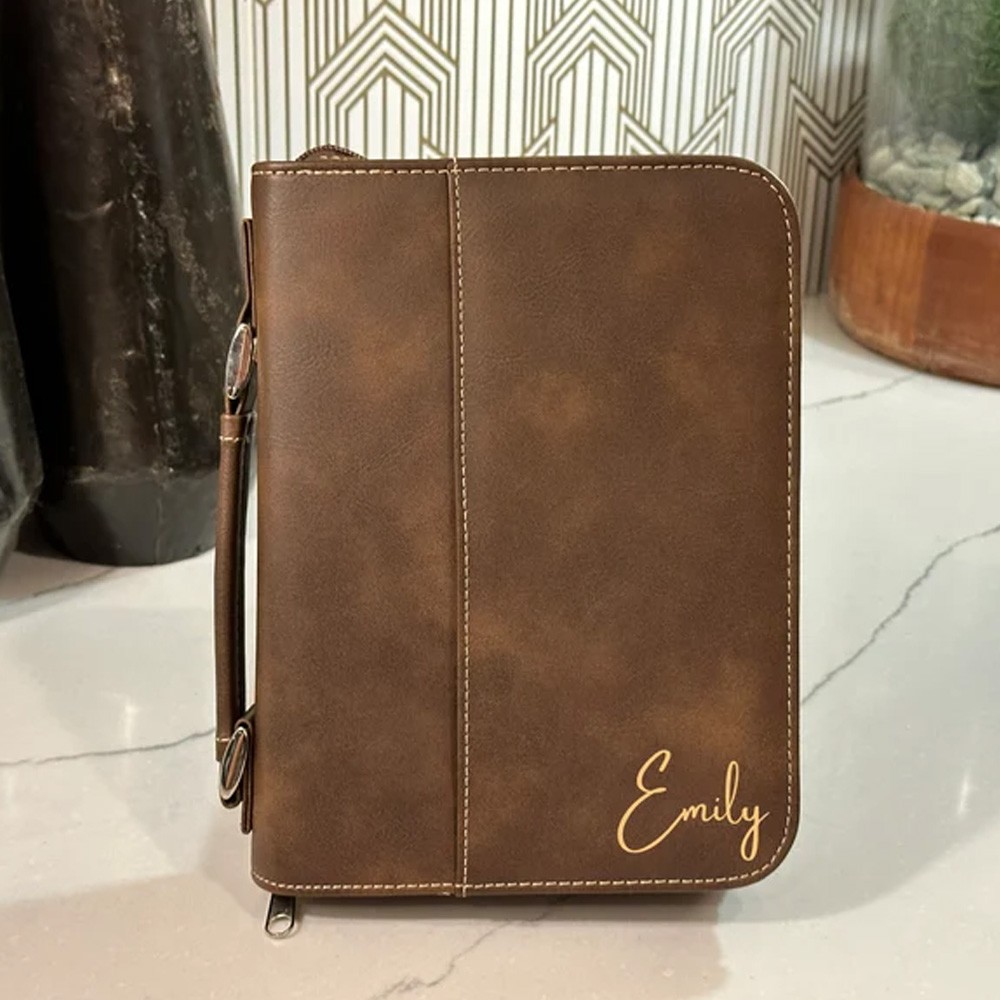 Leather Bible Cover